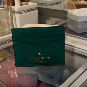 Kate Spade Emerald Card Holder